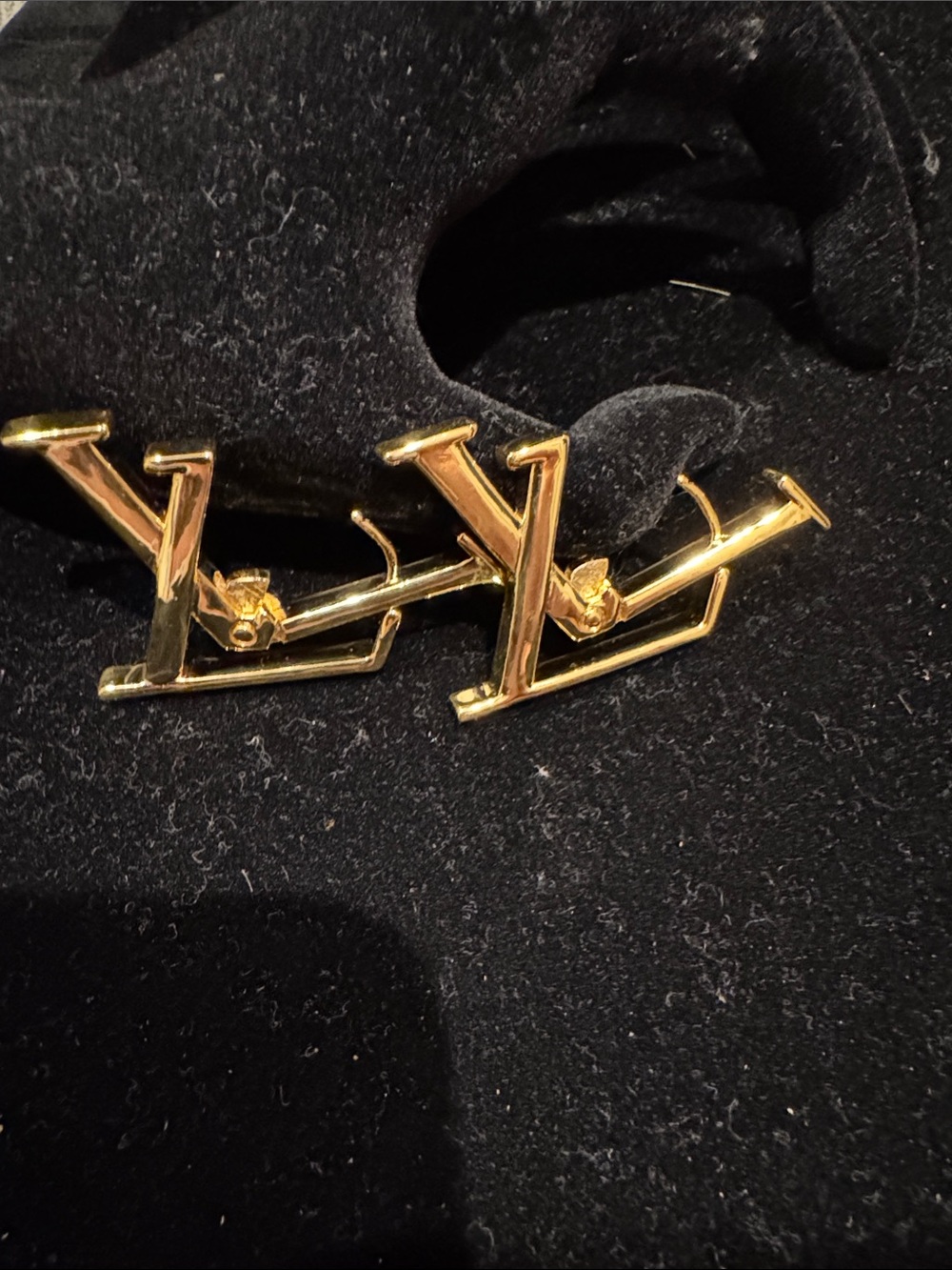 LV Initials Earrings - Picture 2 of 8